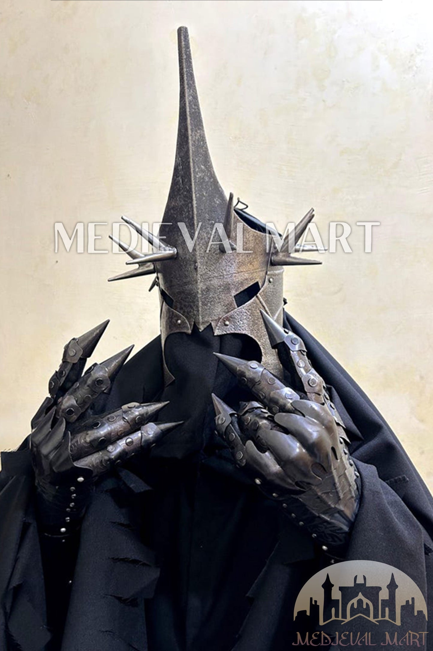 MEDIEVALMART LOTR Sauron's Inspired Nazgûl Complete Costume | Gift For Halloween Day