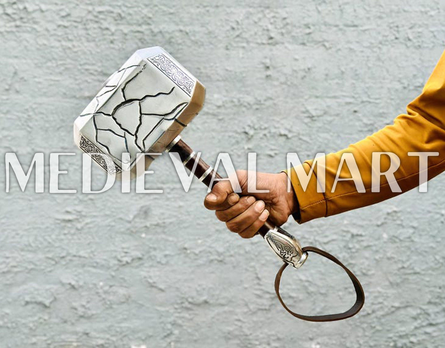 MEDIEVALMART Avengers Legends Thor Stormbreaker Battle Axe Marvel Prop Replica