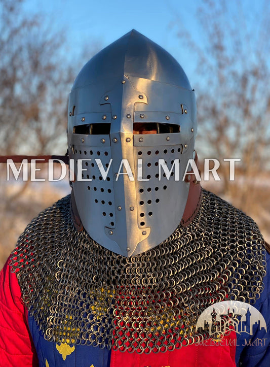 MEDIEVALMART 4th-Century Ancient Romance of Alexander Helmet