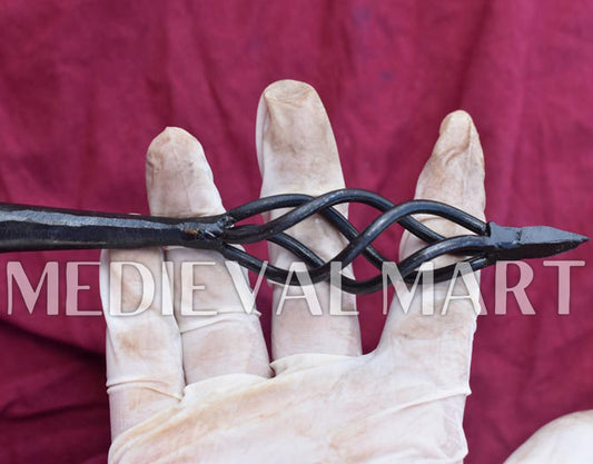 MEDIEVALMART Hand-Forged Iron Medieval and Viking Arrowheads