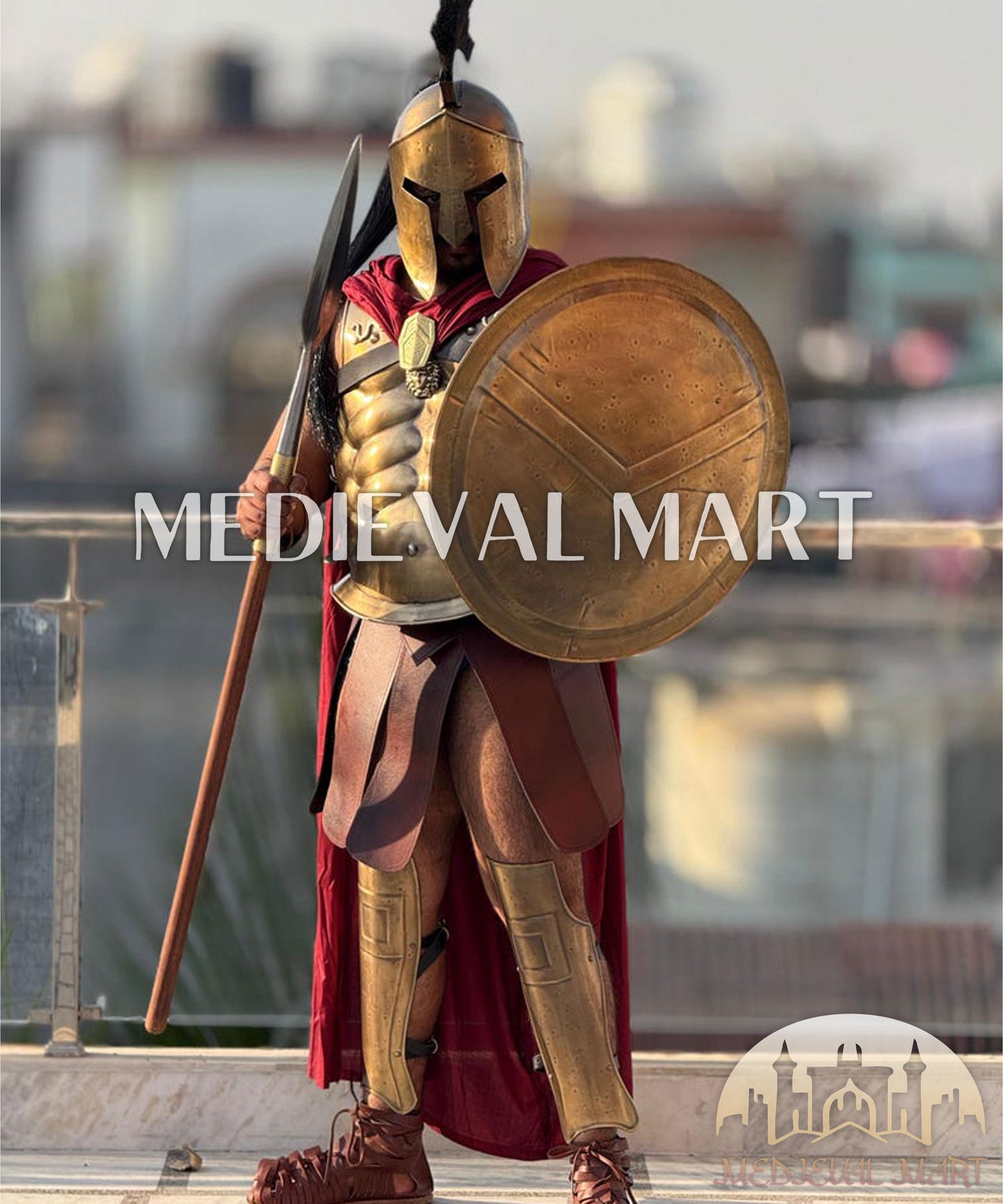 MEDIEVALMART 300 Moive Spartan King Leonidas Full Costume