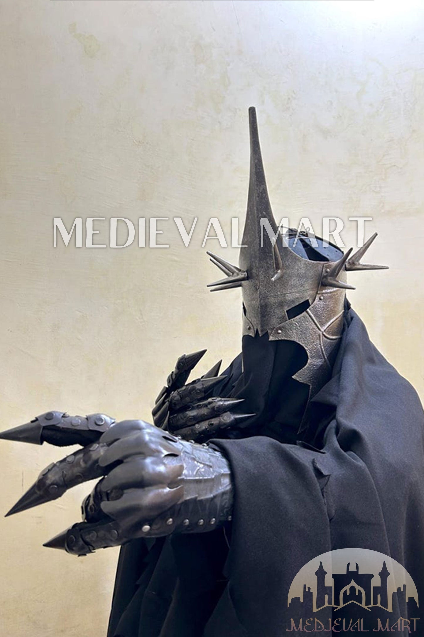 MEDIEVALMART LOTR Sauron's Inspired Nazgûl Complete Costume | Gift For Halloween Day