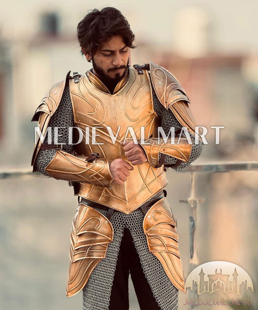 MEDIEVALMART Medieval Elven wearable LOTR Half Body Armor suit