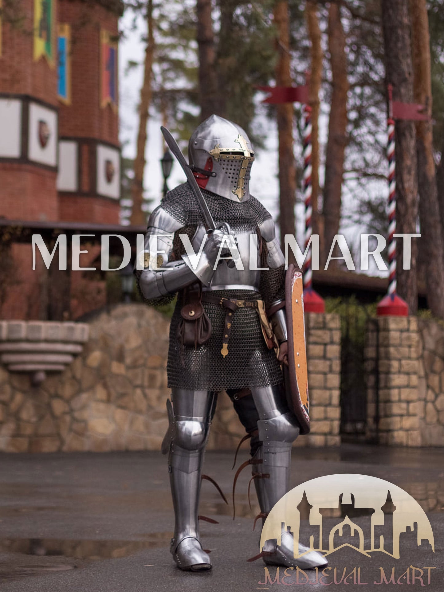 MEDIEVALMART The Great Alexander Medieval Full Body set of Armor Costume