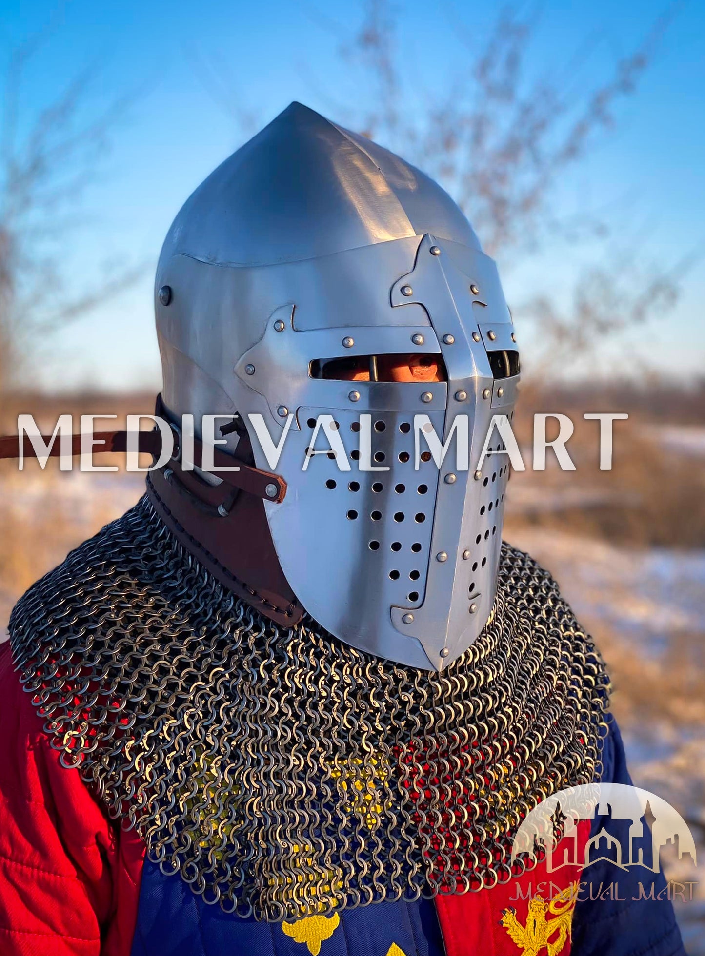 MEDIEVALMART 4th-Century Ancient Romance of Alexander Helmet