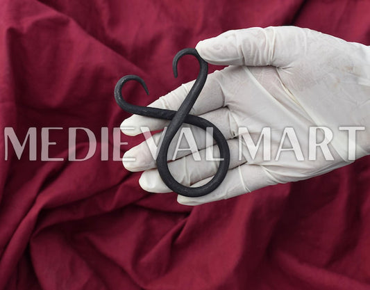 MEDIEVALMART Hand Forged Medieval Iron Belt Buckle