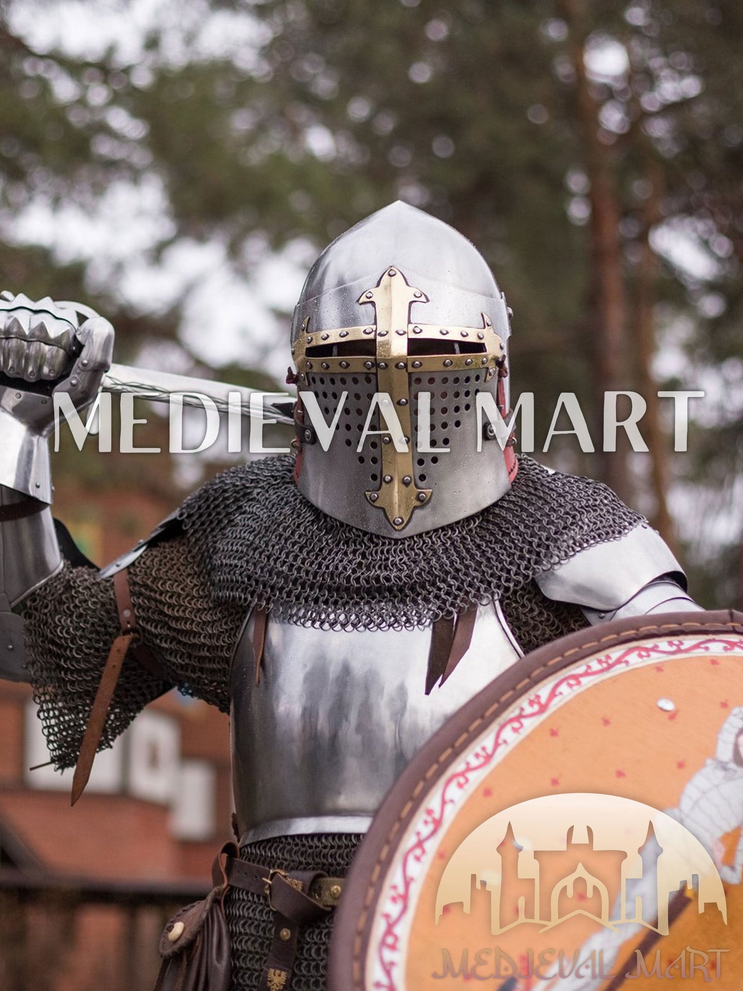 MEDIEVALMART The Great Alexander Medieval Full Body set of Armor Costume
