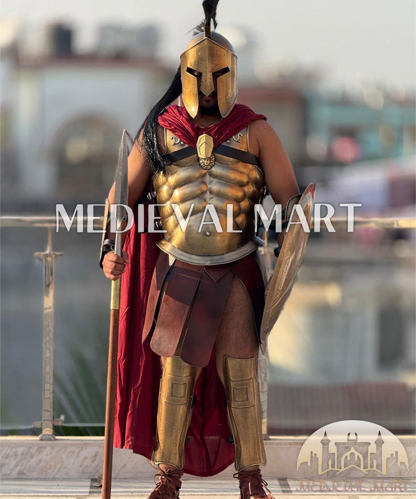 MEDIEVALMART 300 Moive Spartan King Leonidas Full Costume