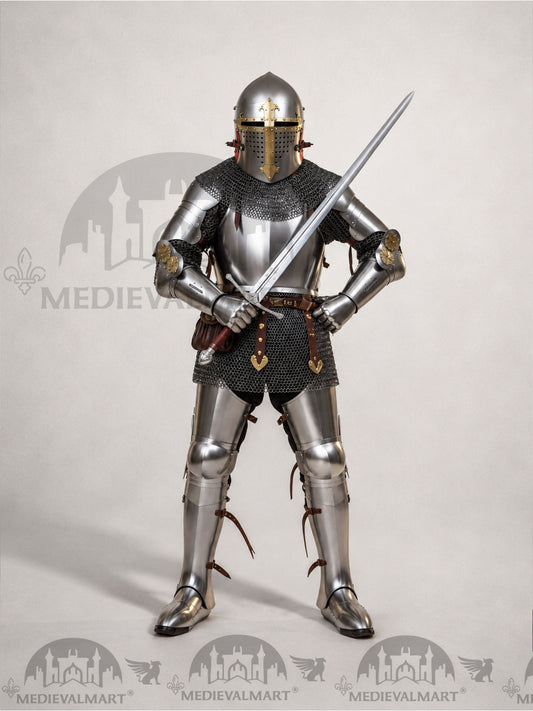 MEDIEVALMART Armure complète médiévale Grand Alexandre