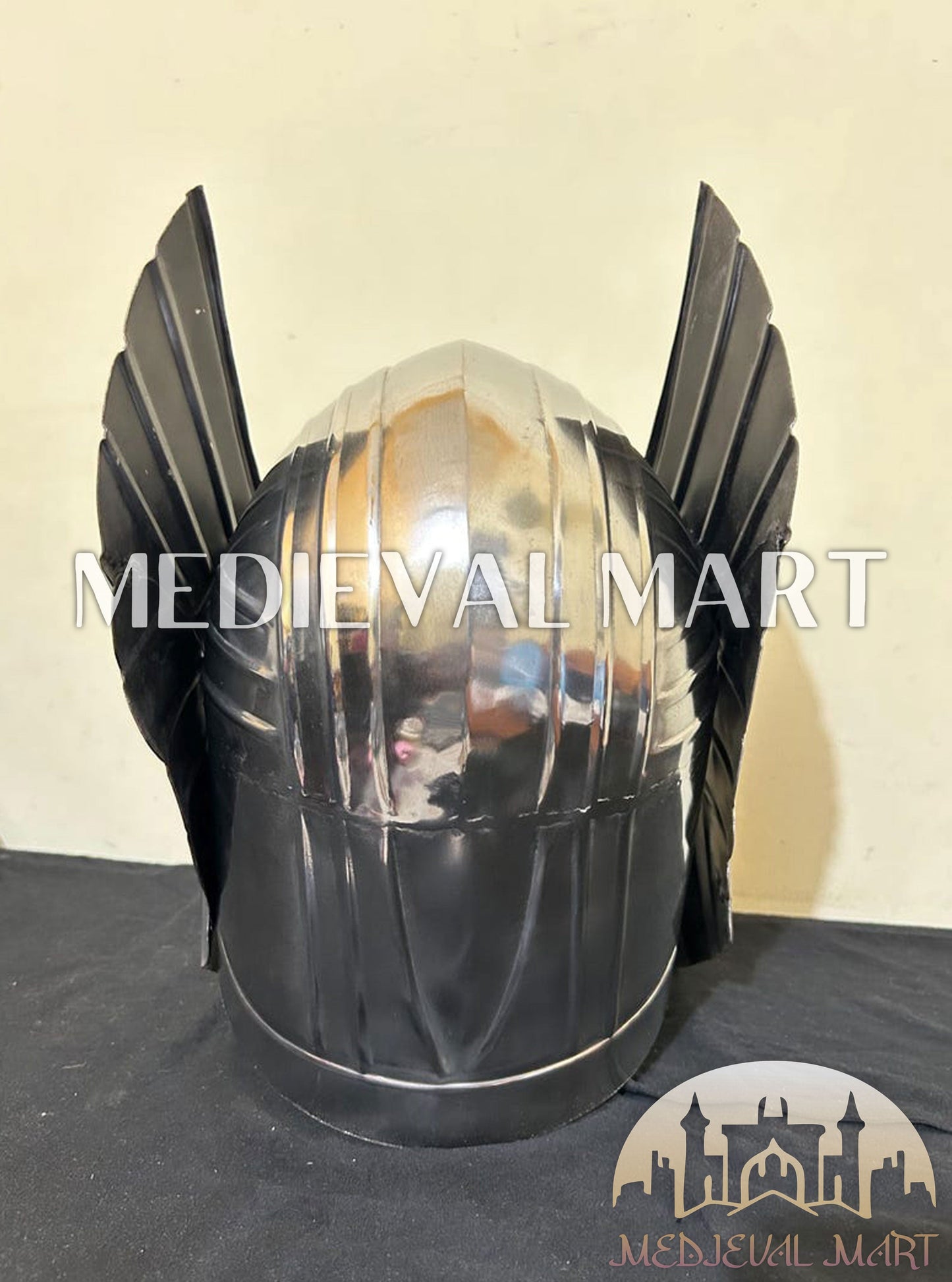 MEDIEVALMART "Thor Ragnarok" Avenger Warrior Thor Helmet W/H Free Stand | Marvel Props