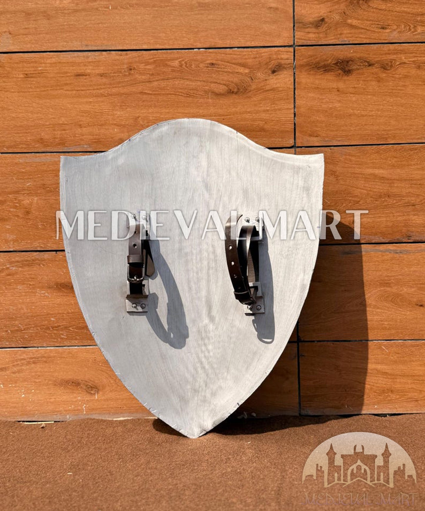 MEDIEVALMART First Avengers Steve Rogers Damaged Shield W/H Thor Damage Hammer | Gift for Son