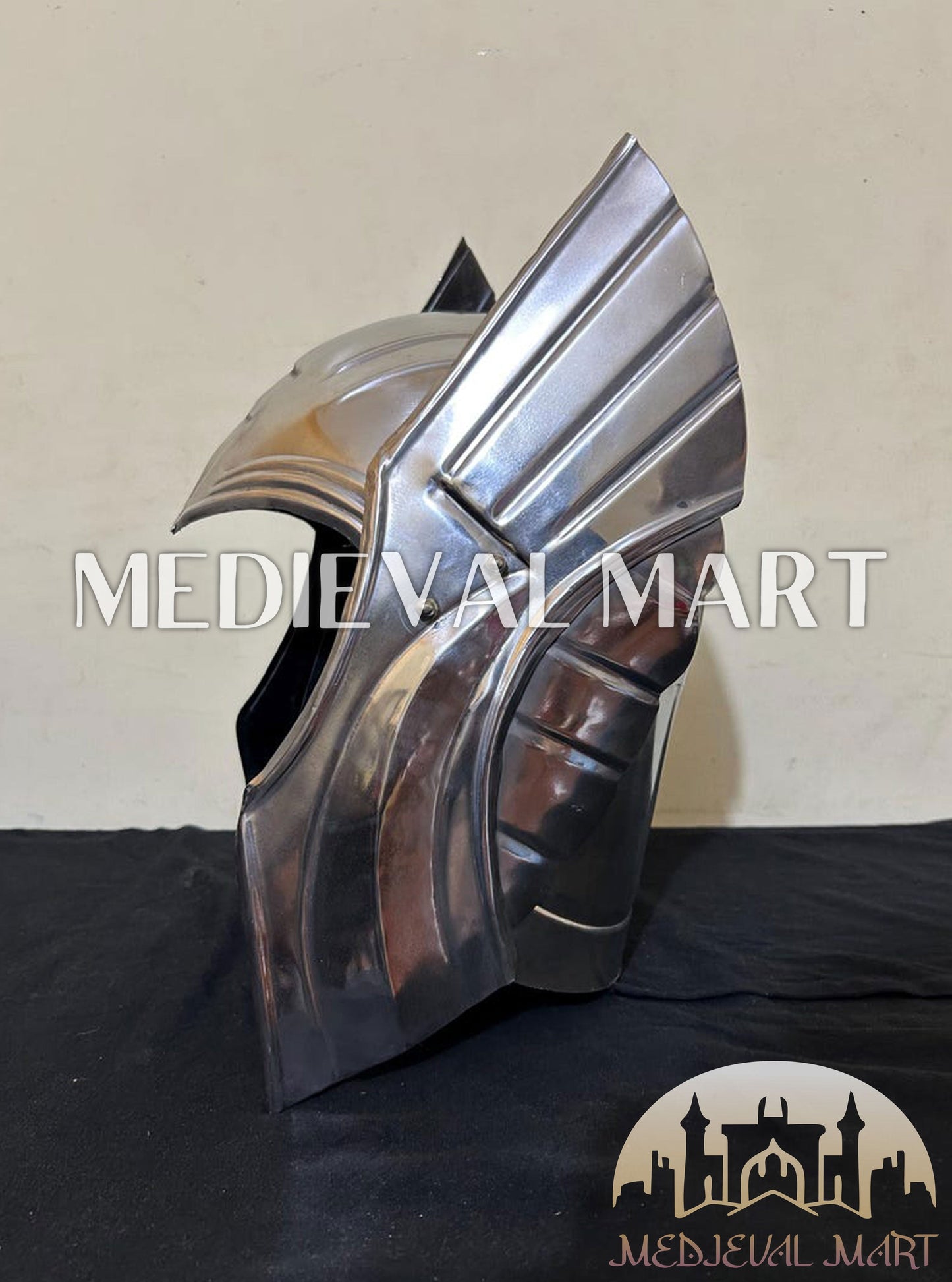 MEDIEVALMART "Thor Ragnarok" Avenger Warrior Thor Helmet W/H Free Stand | Marvel Props