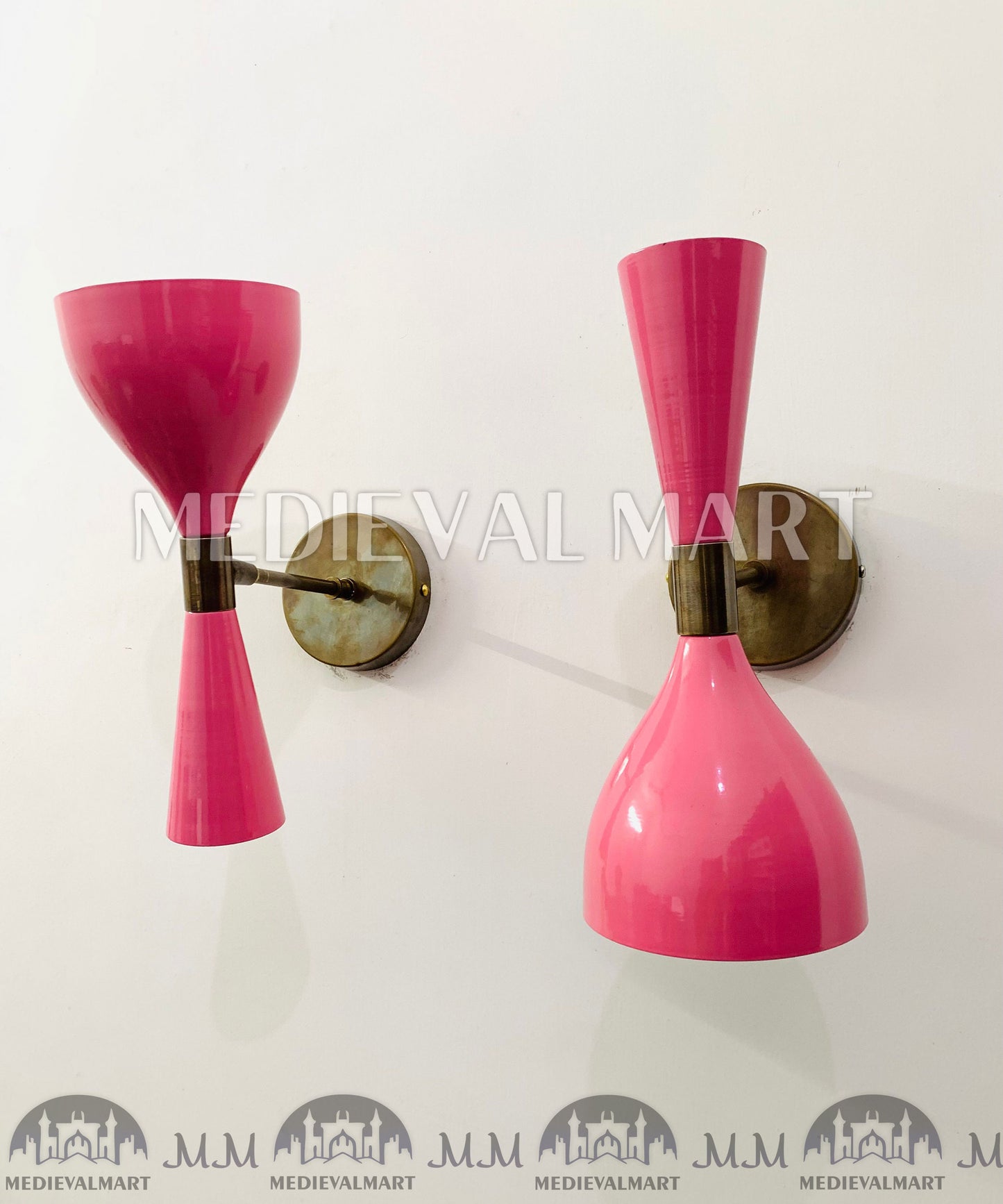 MEDIEVALMART Mid Century Wall Sconce, Stilnovo Wall Light Lamp,Modern Wall Light Fixtures