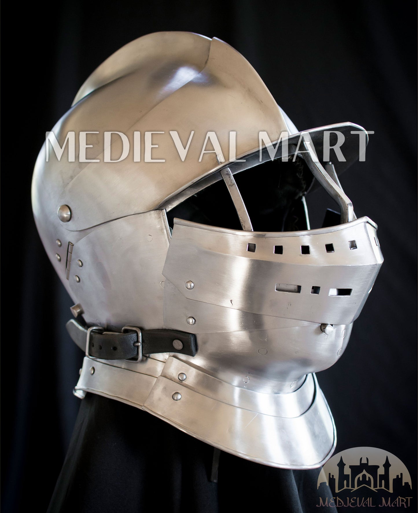 MEDIEVALMART 16th century German Renaissance-era modern combat Burgonet “Aldo Gervais” Helmet