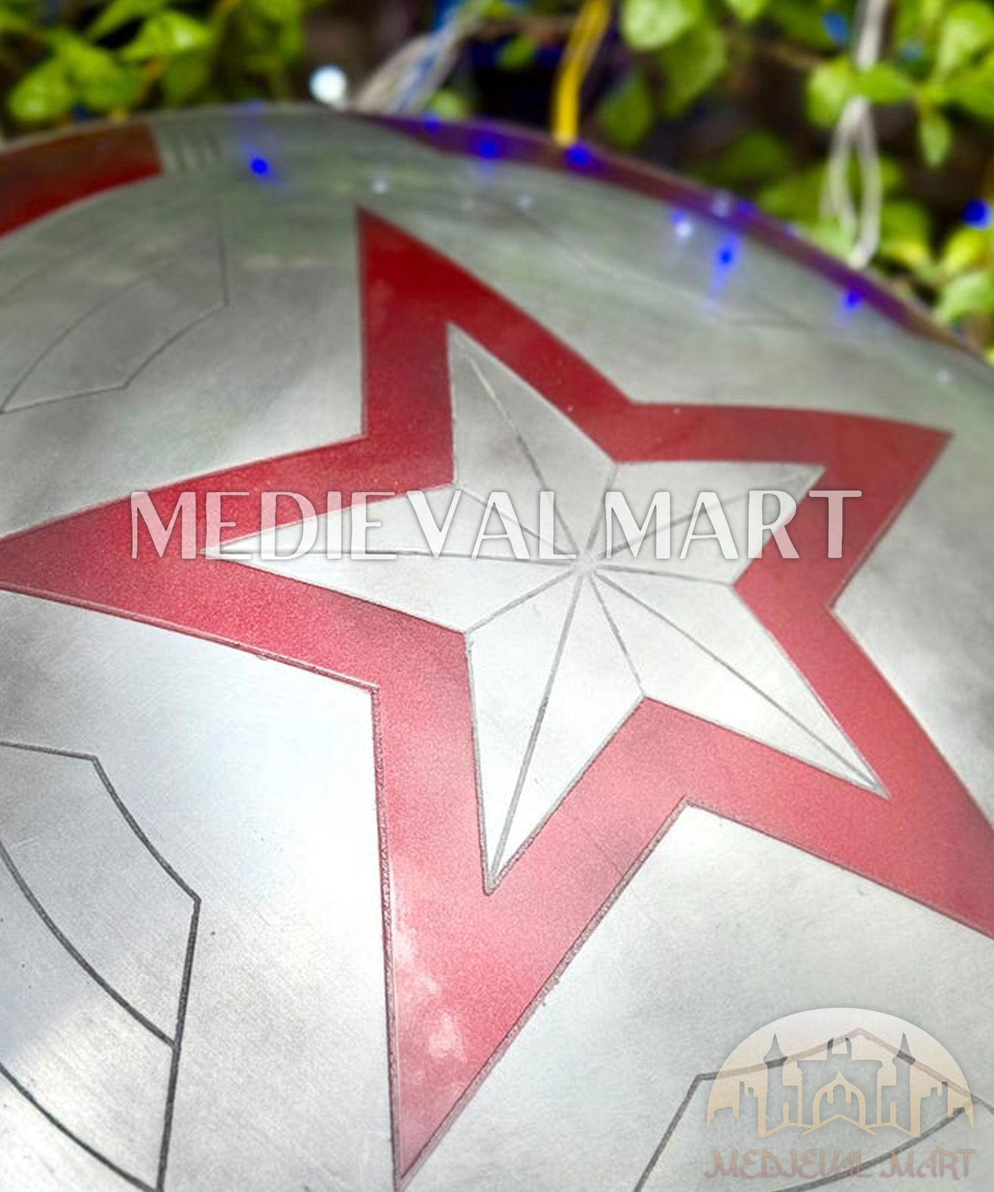 MEDIEVALMART Marvle Legend Captian America Iconic Edition Shield | Gift for Cosplayer