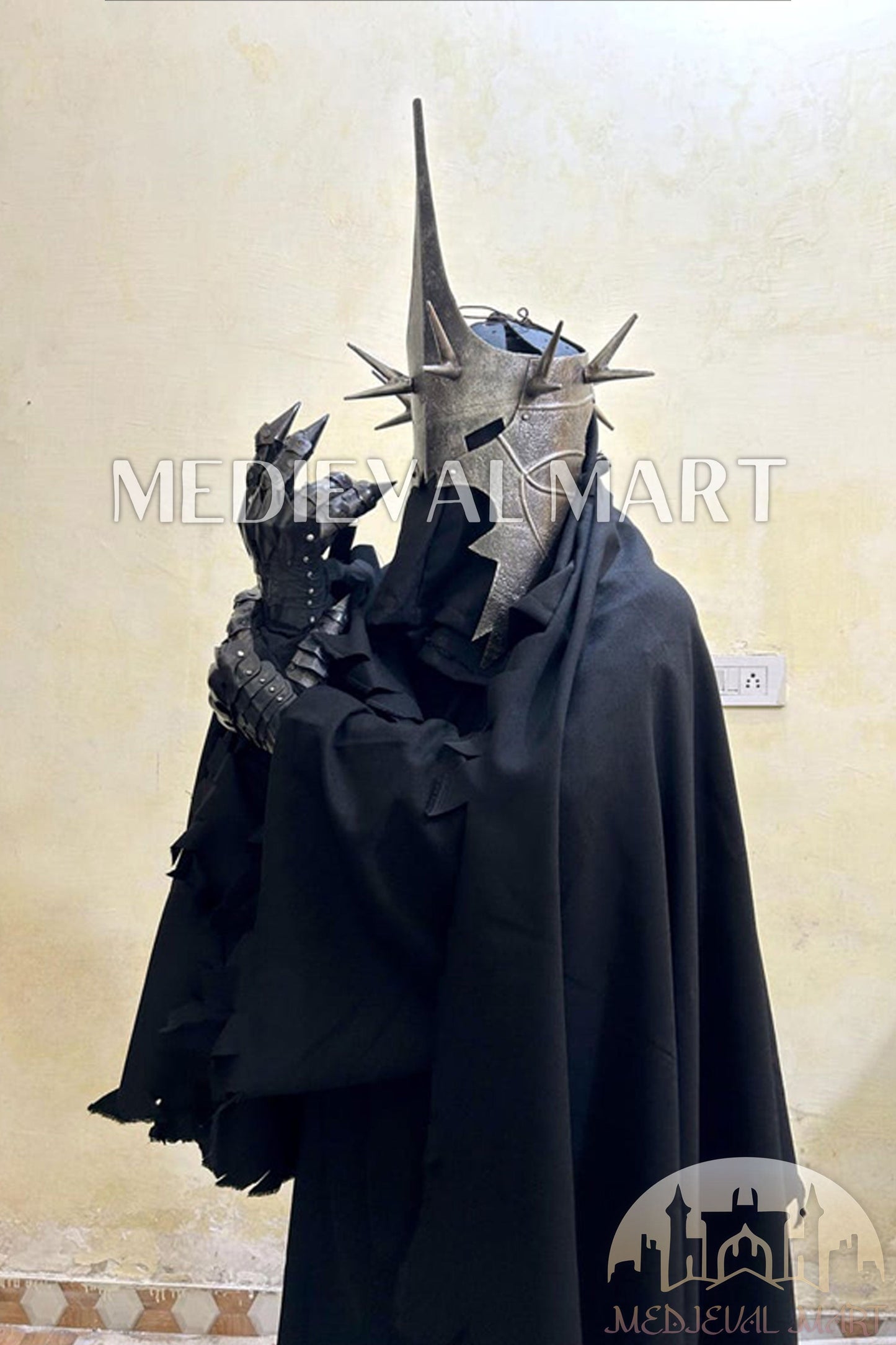 MEDIEVALMART LOTR Sauron's Inspired Nazgûl Complete Costume | Gift For Halloween Day