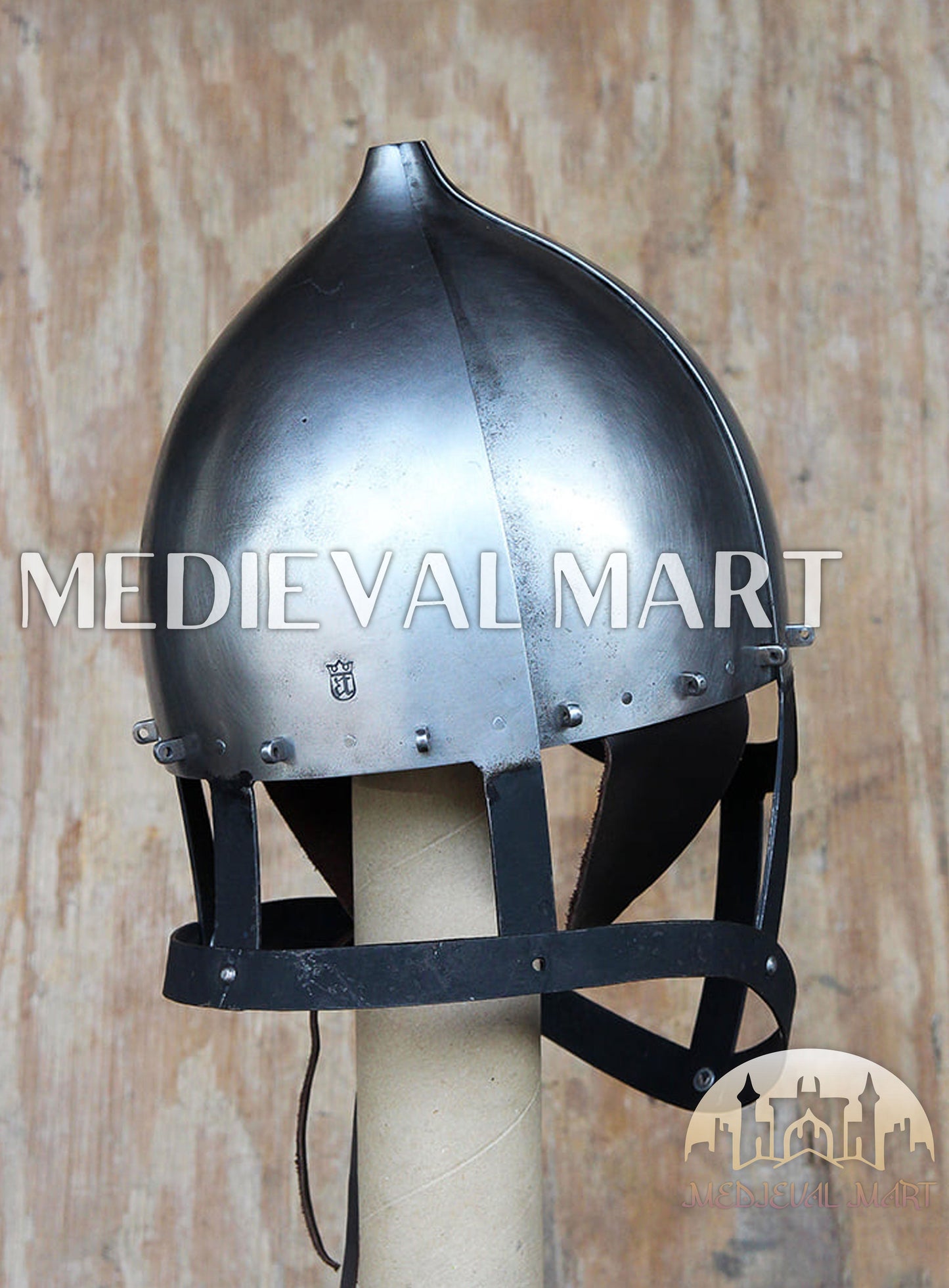 MEDIEVALMART Medieval Viking Norman Nasal Helmet W/H Face Gaurd