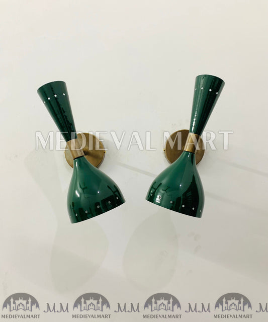 MEDIEVALMART Mid Century Modern Wall Lights Vanity Lighting Fixture Bedside Lamp