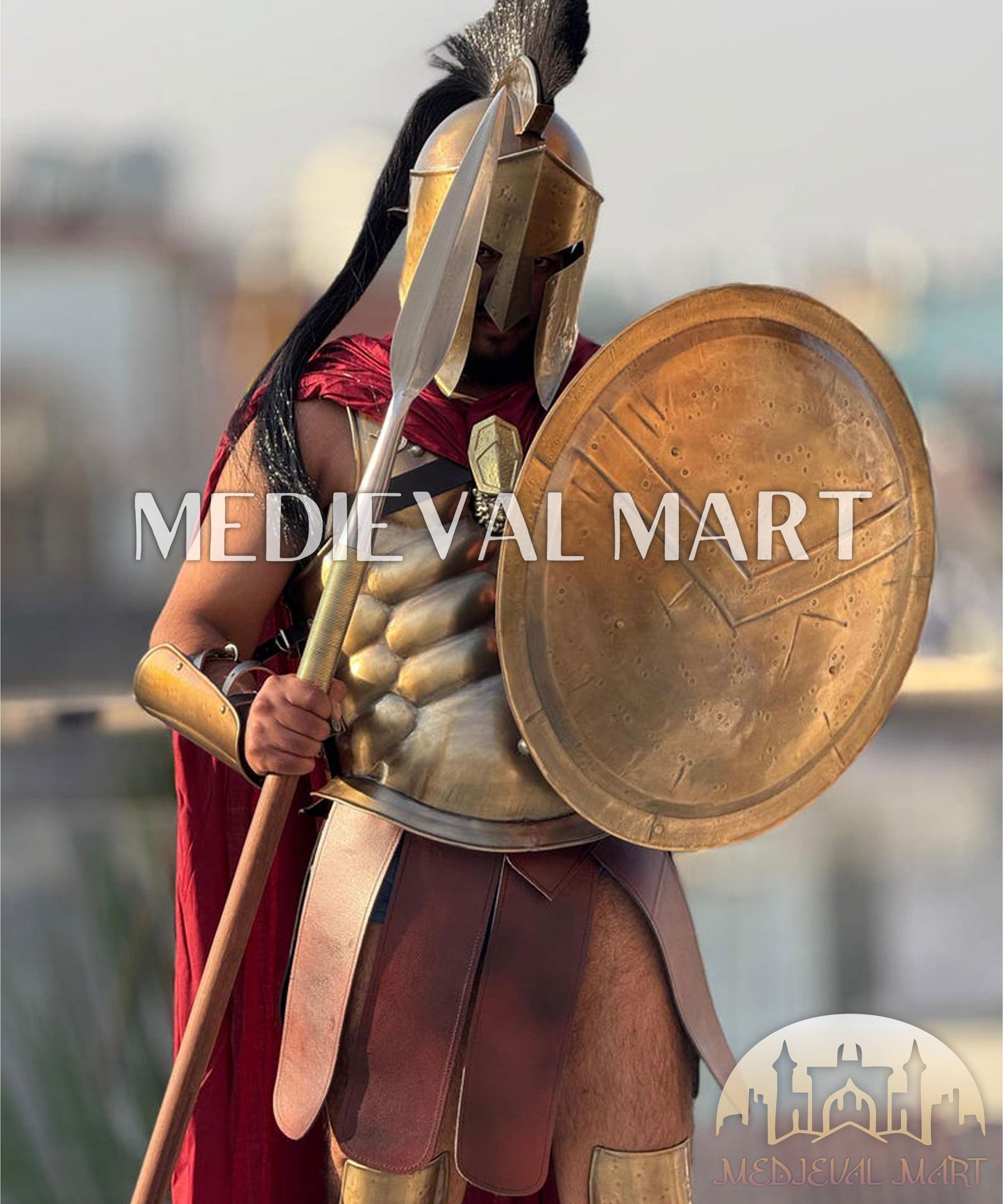 MEDIEVALMART 300 Moive Spartan King Leonidas Full Costume
