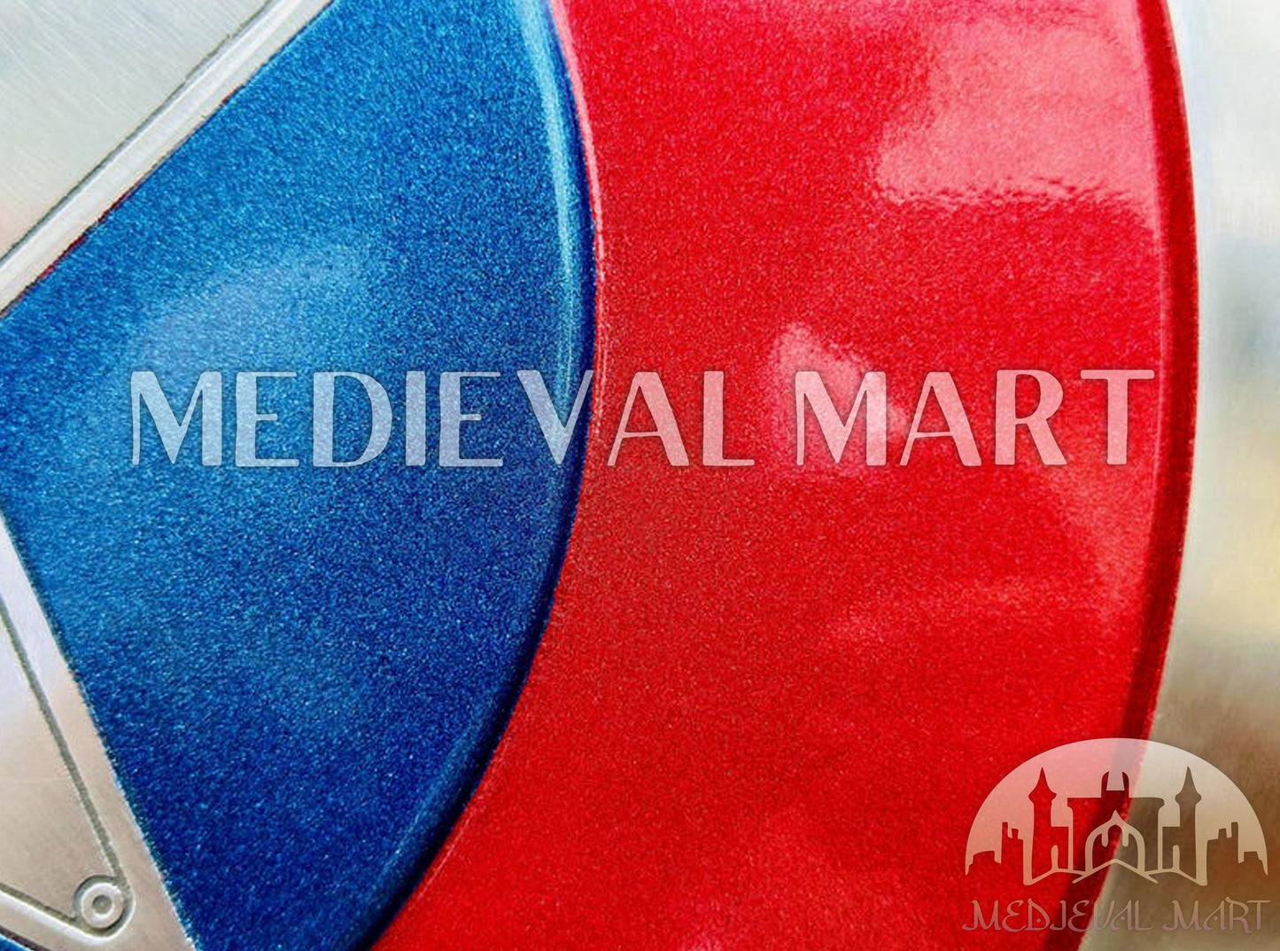 MEDIEVALMART Marvel Legend Captain America Shield Marvel Prop Replica