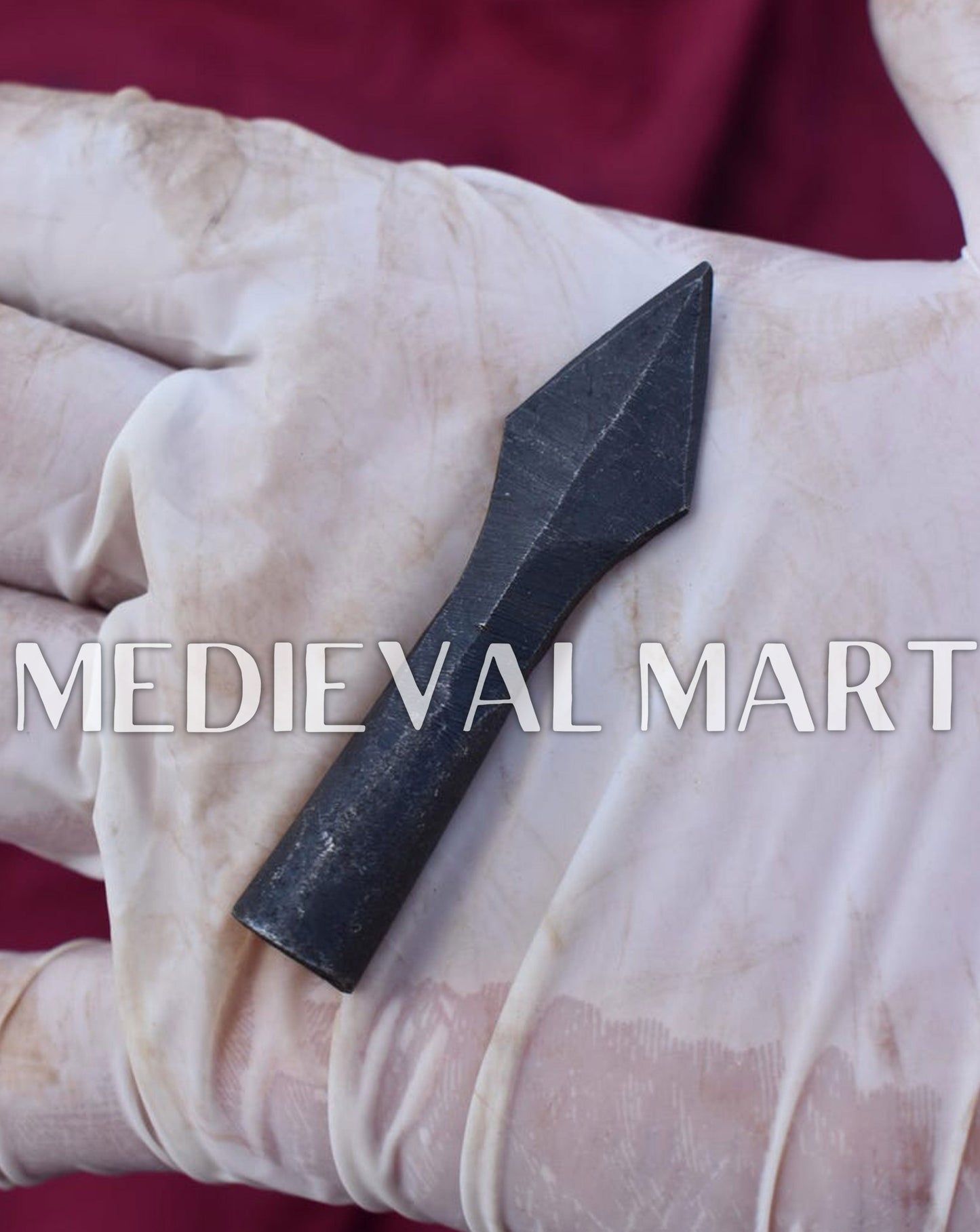 MEDIEVALMART Hand-Forged Iron Medieval and Viking Arrowheads