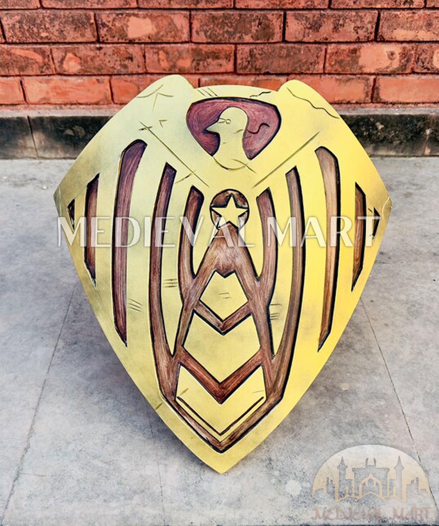 MEDIEVALMART The Soldier Boy Shield, Homelander Shield | Gift For Halloween Day