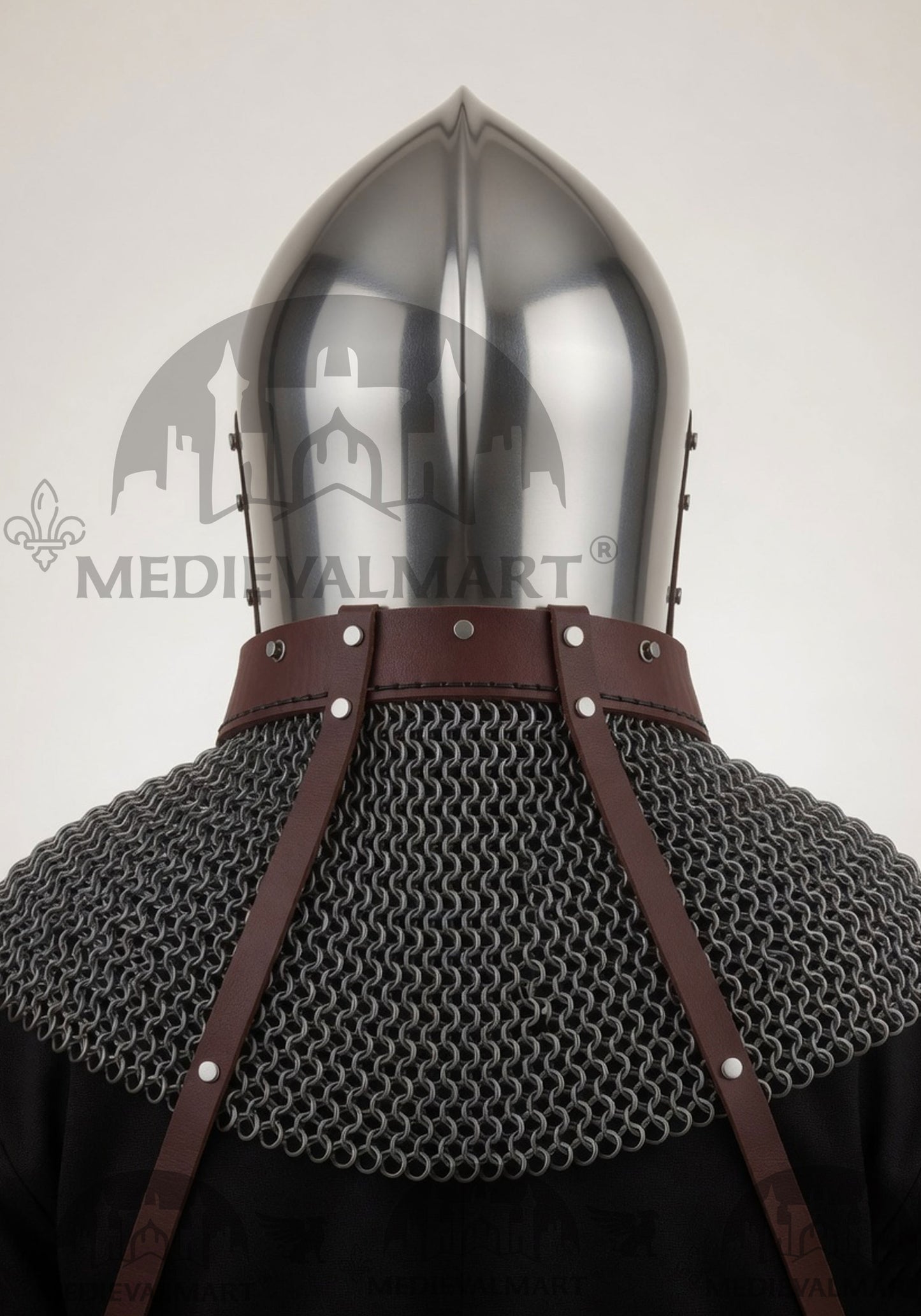 MEDIEVALMART Extreme Collection of Medieval Bascinet Longface Buhurt kalpvissior Helmet