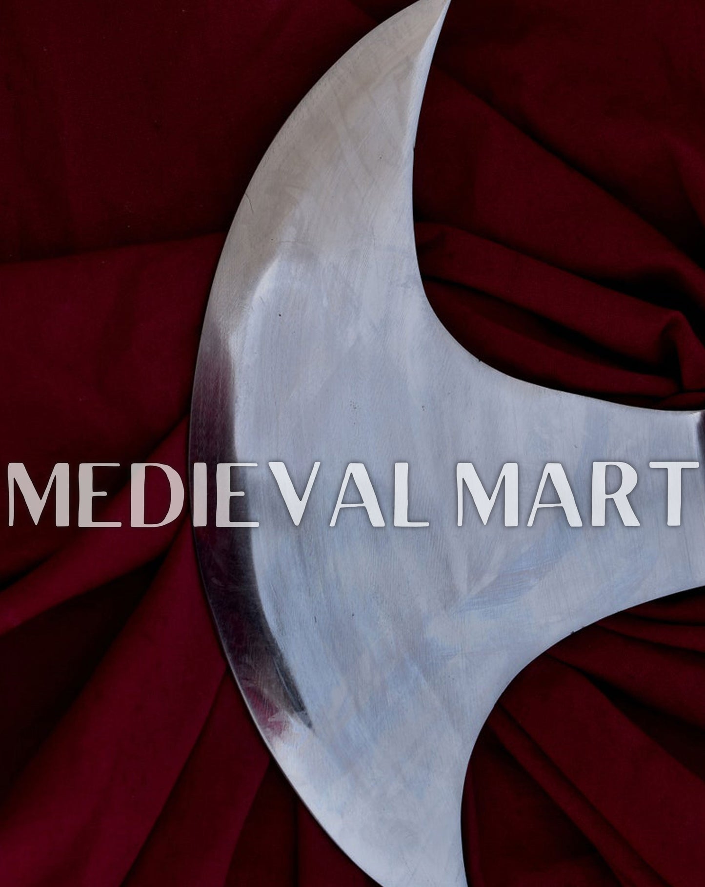 MEDIEVALMART Handmade Medieval Viking Polish Axe Head 7.8'' Axe Head