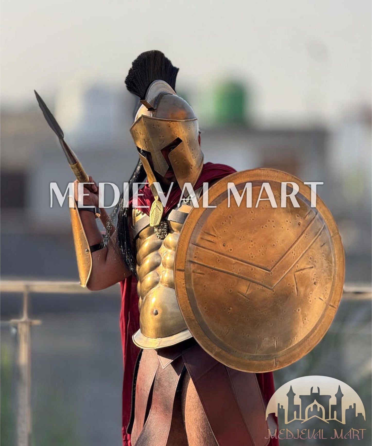 MEDIEVALMART 300 Moive Spartan King Leonidas Full Costume