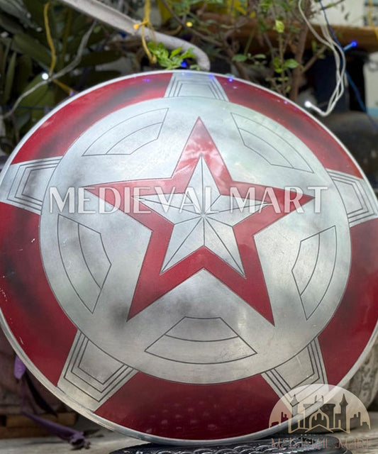 MEDIEVALMART Marvle Legend Captian America Iconic Edition Shield | Gift for Cosplayer