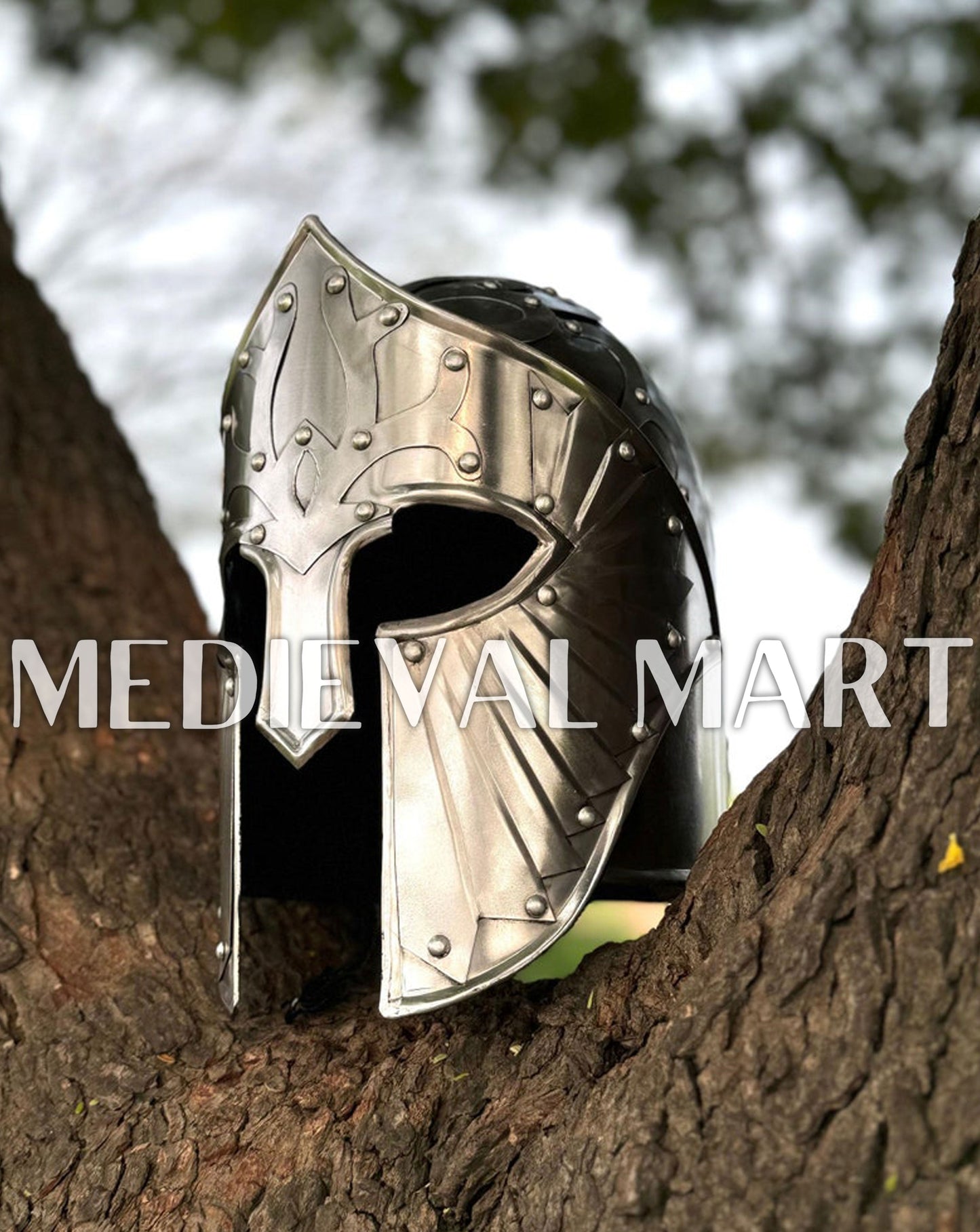 MEDIEVALMART Fantasy Faramir’s Gondor Helmet W/H Free Stand | LOTR Props