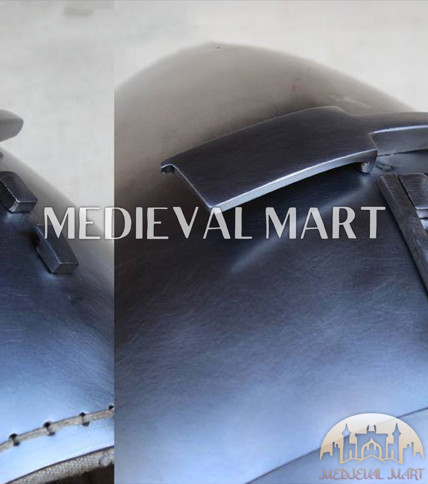 MEDIEVALMART XIV Century Medieval "The Wayward Knight" klappvisor Bascinet Helmet
