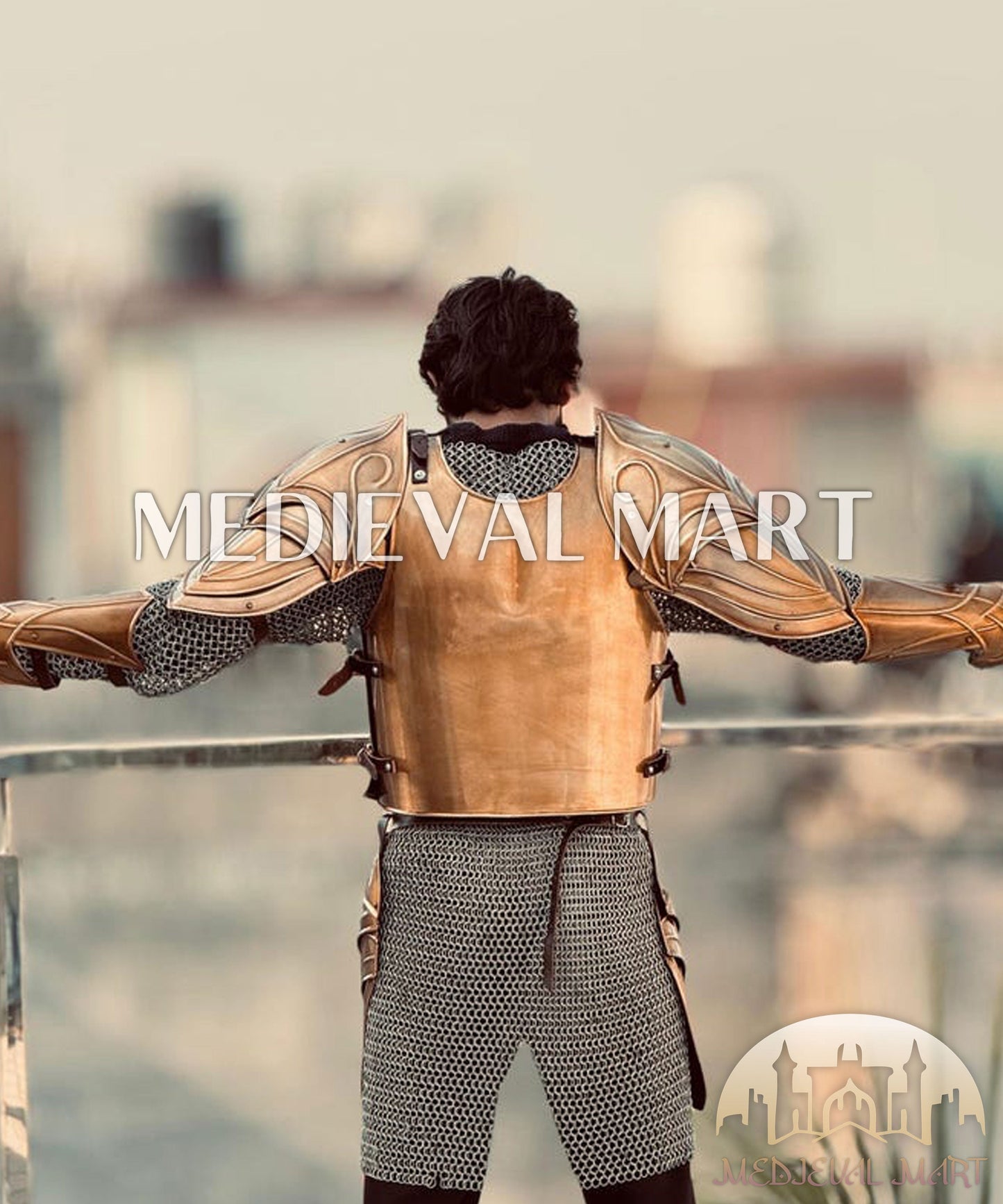 MEDIEVALMART Medieval Elven wearable LOTR Half Body Armor suit