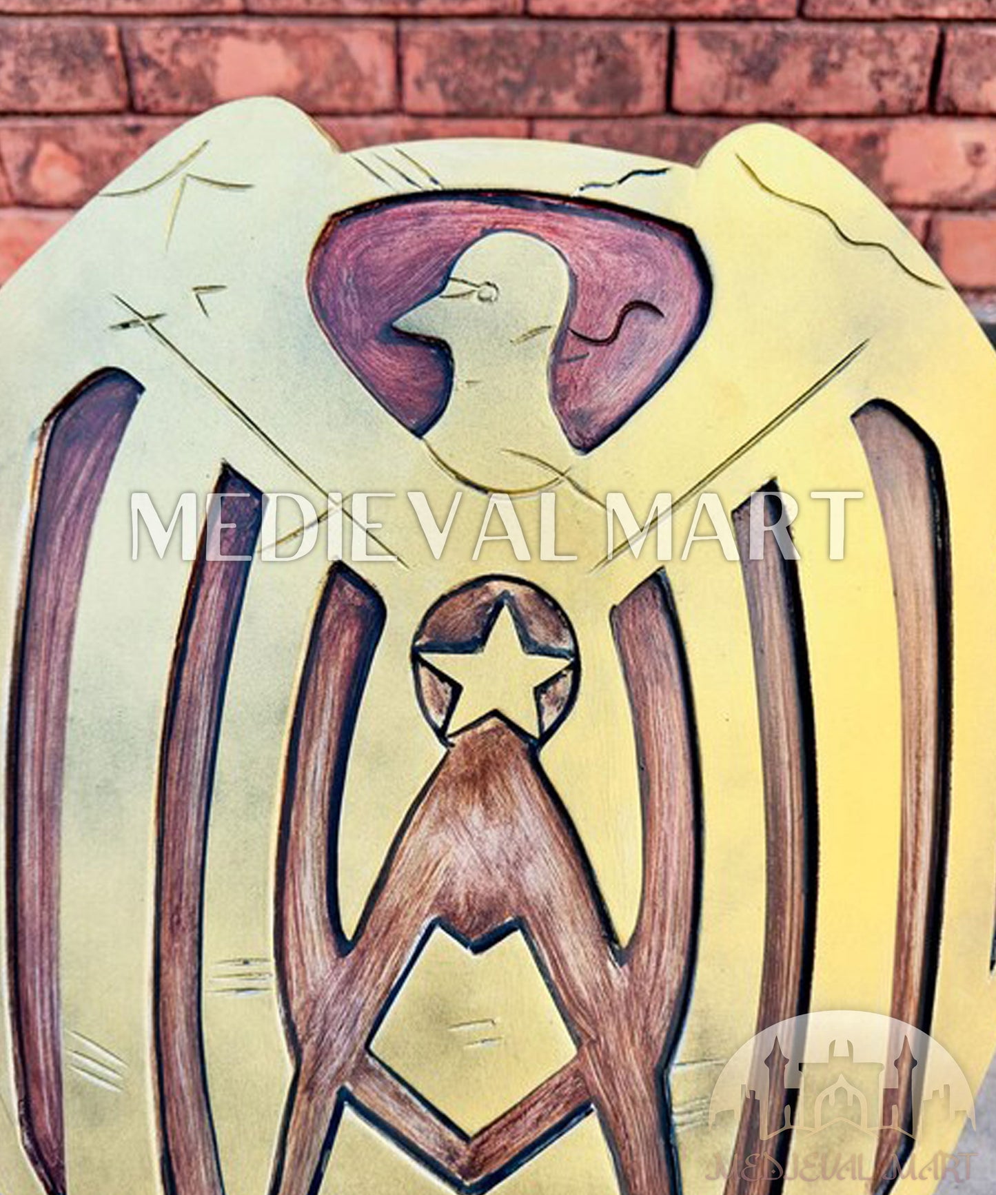 MEDIEVALMART The Soldier Boy Shield, Homelander Shield | Gift For Halloween Day