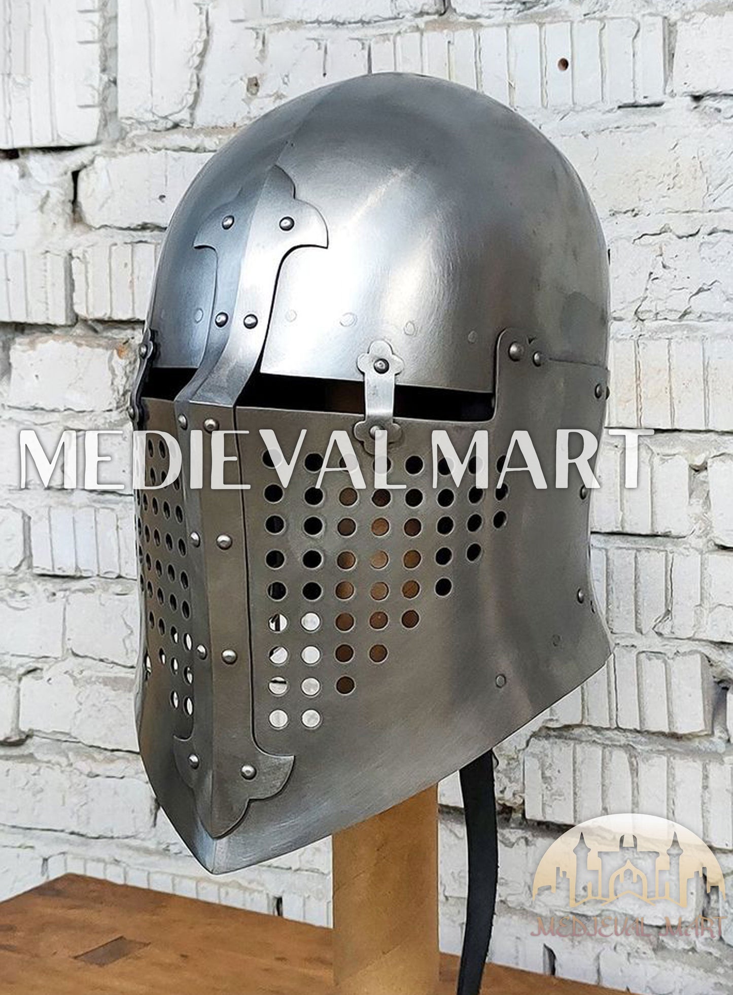 MEDIEVALMART 4th century The Great Alexander Sugarloaf Bascinet Helmet