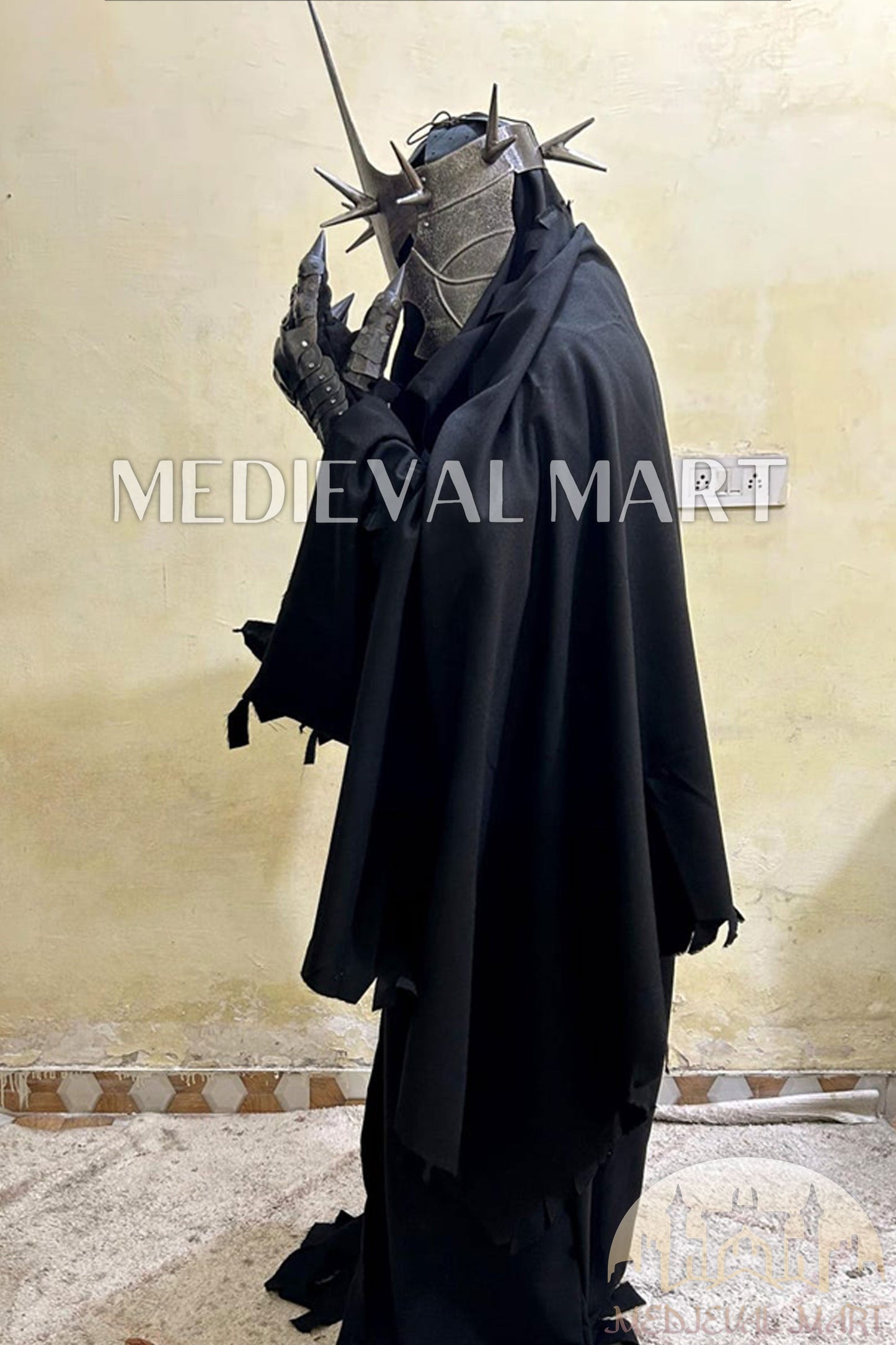MEDIEVALMART LOTR Sauron's Inspired Nazgûl Complete Costume | Gift For Halloween Day