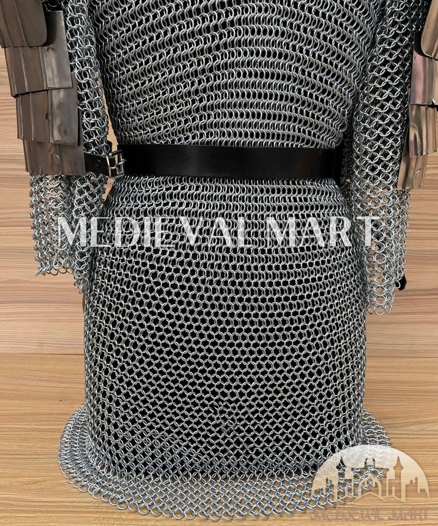MEDIEVALMART (Solmara Knightward) Women’s Armor W/H (Blazing Fury) Chainmail Armor