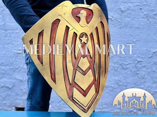 MEDIEVALMART The Boys Homelander Father Soldier Boy Shield - The Boys Prop Replica