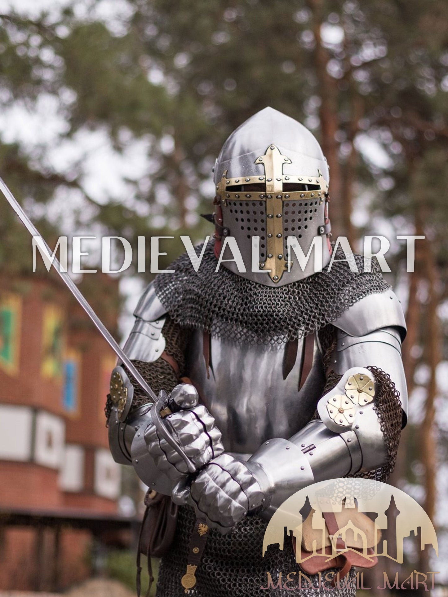 MEDIEVALMART The Great Alexander Medieval Full Body set of Armor Costume