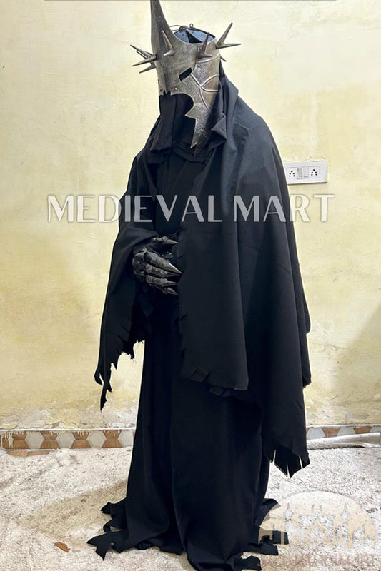 MEDIEVALMART LOTR Sauron's Inspired Nazgûl Complete Costume | Gift For Halloween Day
