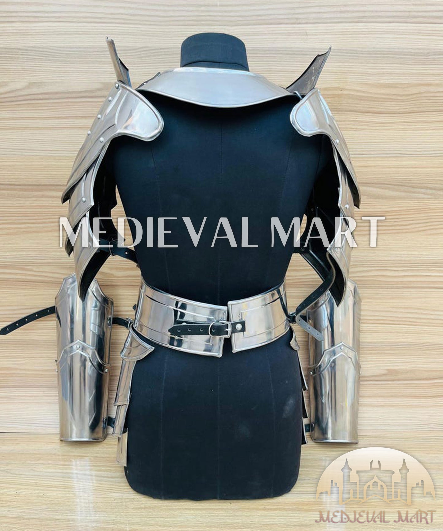 MEDIEVALMART (Isolara Dragonplate) Women’s Armor W/H Frost belt or Arms Armor