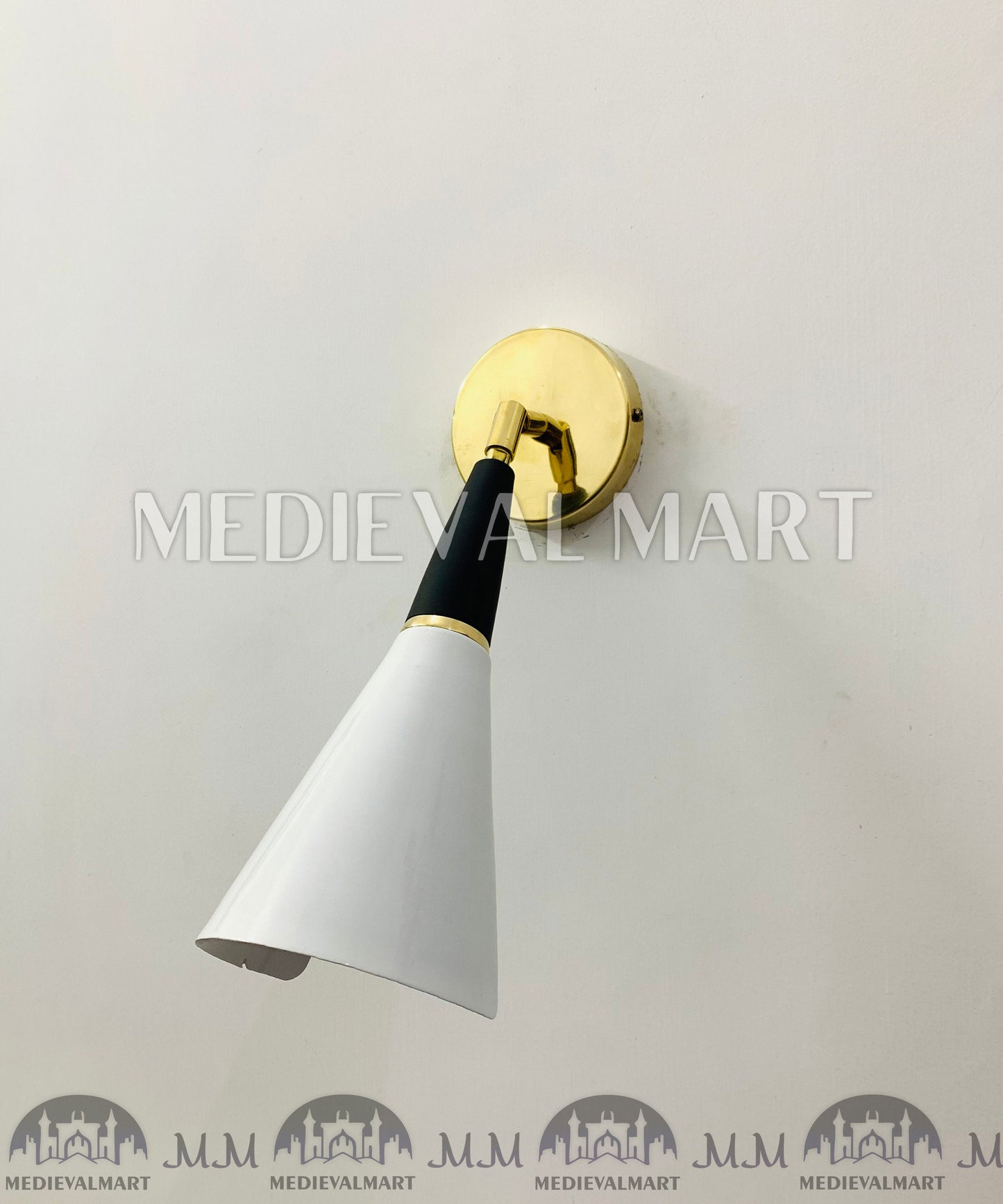MEDIEVALMART Mid Century Wall Sconce Light - Italian Diabolo Wall Sconces Lighting - Bedside Lamp