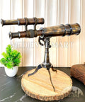 MEDIEVALMART Nautical Antique Telescope with Tripod, Corporate Gift, Groomsmen Gift
