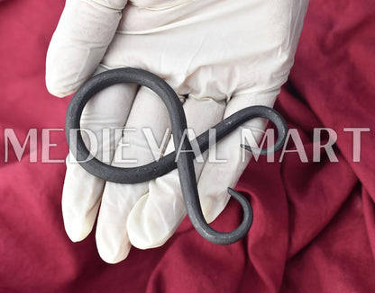 MEDIEVALMART Hand Forged Medieval Iron Belt Buckle