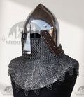 MEDIEVALMART IX Century European Nasal Bascinet Helmet for HMB; SCA; Buhurt