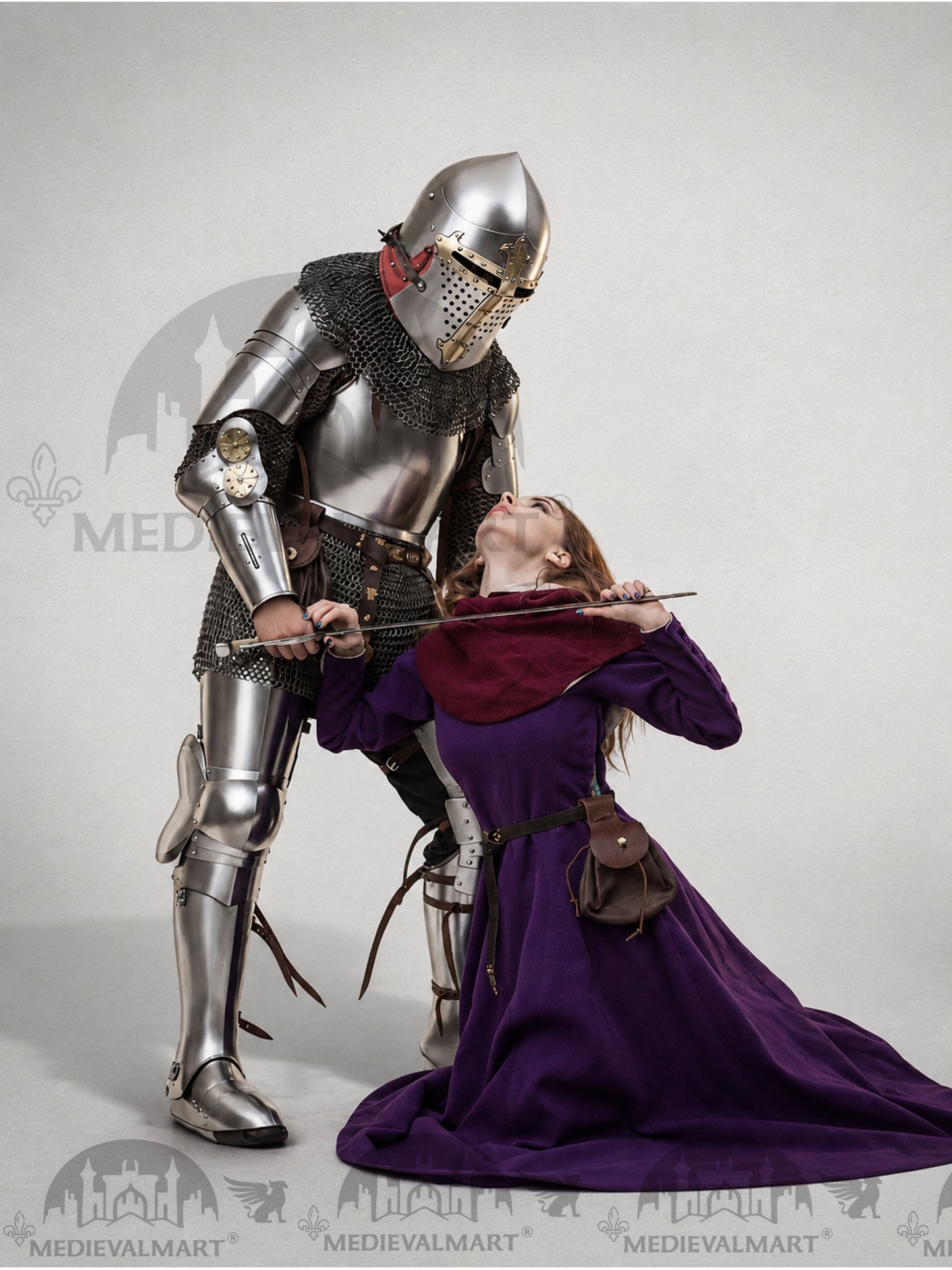 MEDIEVALMART The Great Alexander Medieval Full Body set of Armor Costume