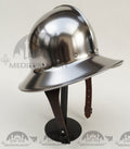 MEDIEVALMART Medieval Steel Battel Ready Kattle Helmet / Best for Reenactment