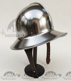 MEDIEVALMART Medieval Steel Battel Ready Kattle Helmet / Best for Reenactment