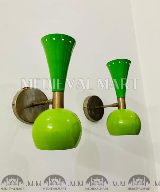 MEDIEVALMART 1950s Pre Modern & Rustic Lighting modern Industrial Wall Sconce Lights