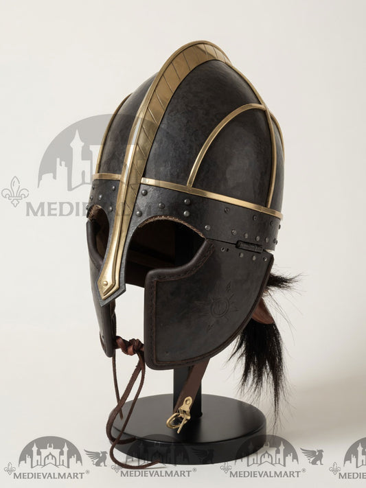 MEDIEVALMART Casque Armet "Simple" du guerrier Alexandre le Grand du 4ème siècle avant J.C.